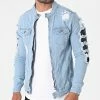 Meilleure vente 💯 Veste Jean 3921 Bleu Denim de Black Industry 👏 -Black Industry Soldes black industry 263081 3921 20210422T124106 01
