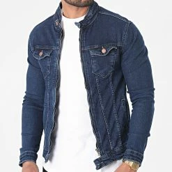 Acheter 🧨 Veste Jean 2969 Bleu Denim de Black Industry 😍