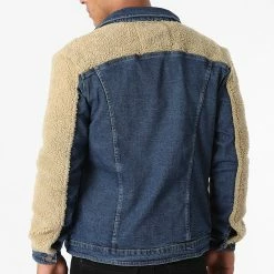 Budget 💯 Veste Jean 3925 Bleu Denim Beige de Black Industry 👏 -Black Industry Soldes black industry 276510 3925 4 20210802T161750 04