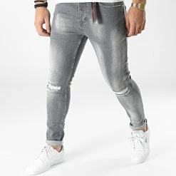 Vente flash 🥰 Jean Skinny 2003 Gris de Black Industry 😀