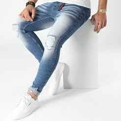 Meilleure affaire 😍 Jean Skinny 1709 Bleu Denim de Black Industry 😍 -Black Industry Soldes black industry 294546 1709 20211209T152139 03