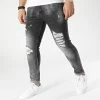 Le moins cher 🎁 Jean Skinny 104-R1 Gris de Black Industry 🌟