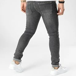 Meilleure vente ✔️ Jean Slim 1130 Gris Anthracite de Black Industry 🎉 -Black Industry Soldes black industry 300883 1130 20220202T155826 04