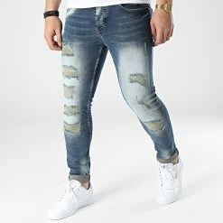 Coupon 🥰 Jean Skinny 133 Bleu Denim de Black Industry 🤩