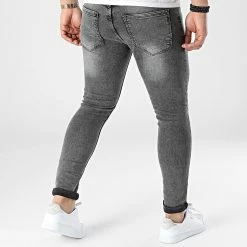 Grosses soldes 🎉 Jean Skinny 111 Gris de Black Industry 🎁 -Black Industry Soldes black industry 308318 111 BIS 20220307T162402 04