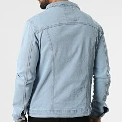 Acheter 🧨 Veste Jean FR3216 Bleu Denim de Black Industry 👏 -Black Industry Soldes black industry 312346 FR3216 S 20220331T152206 04