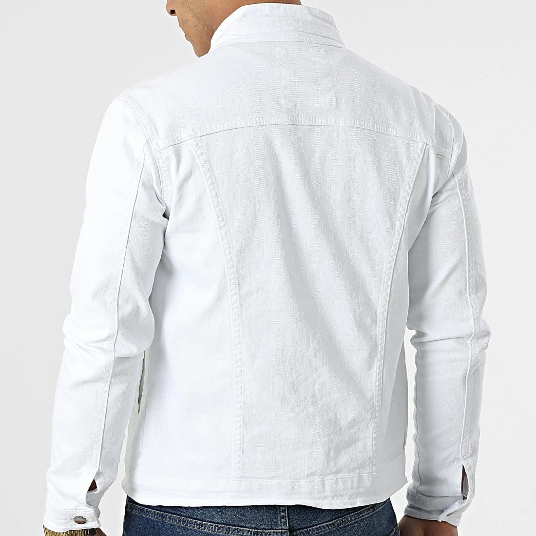 Grosses soldes ✨ Veste Jean FR2315 Blanc de Black Industry 👏 6 Grosses soldes ✨ Veste Jean FR2315 Blanc de Black Industry 👏 – Image 4