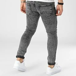 Sortie 😀 Jean Skinny 118-R1 Gris Anthracite Chiné de Black Industry 🛒 9 Sortie 😀 Jean Skinny 118-R1 Gris Anthracite Chiné de Black Industry 🛒 -Black Industry Soldes black industry 316410 118 R 1 20220422T145855 04