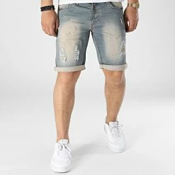 Coupon 🧨 Short Jean 5006 Bleu Denim de Black Industry 🎉 -Black Industry Soldes black industry 316435 5006 R2 20220422T145703 03