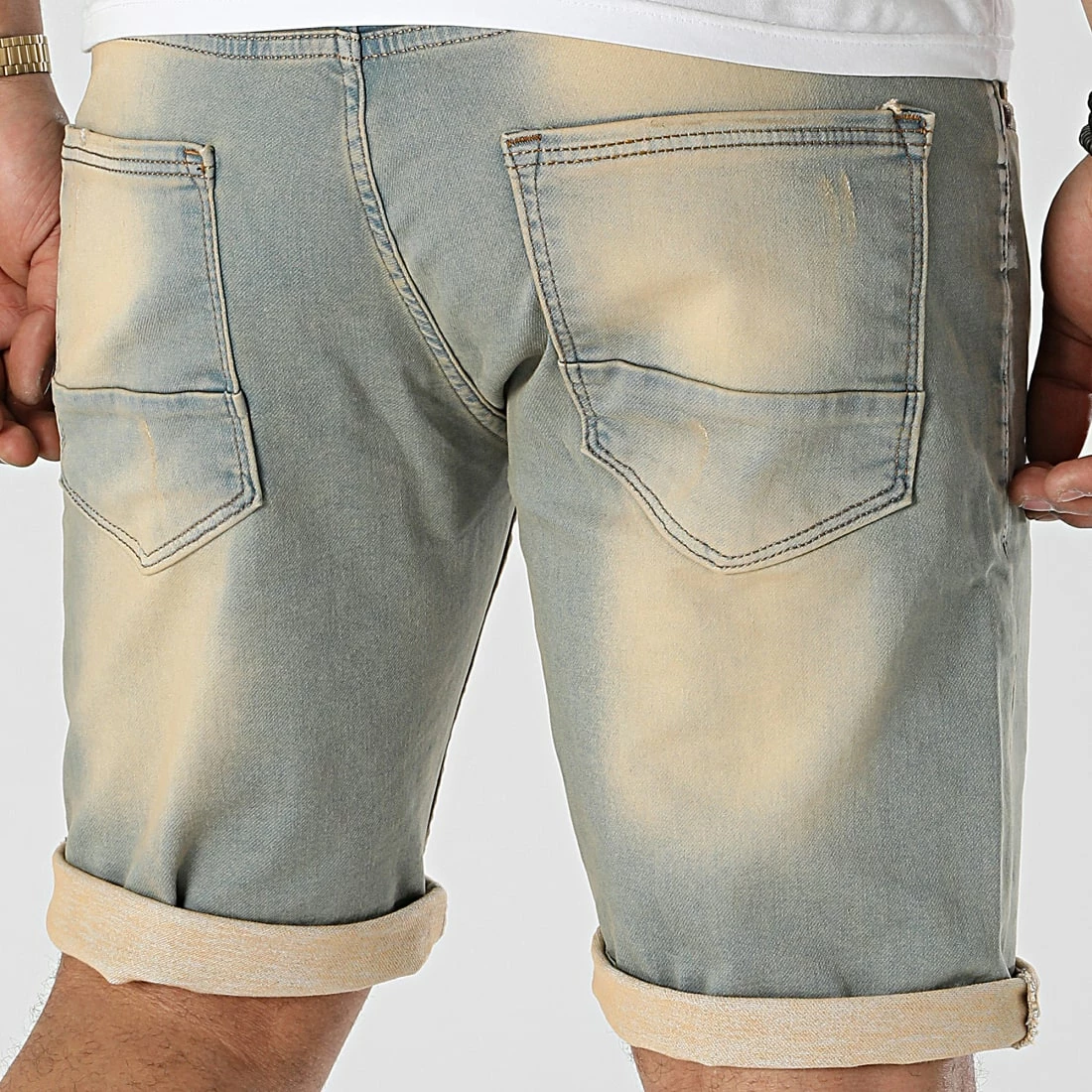 Coupon 😍 Short Jean 5006 Bleu Denim de Black Industry 😉 6 Coupon 😍 Short Jean 5006 Bleu Denim de Black Industry 😉 – Image 4