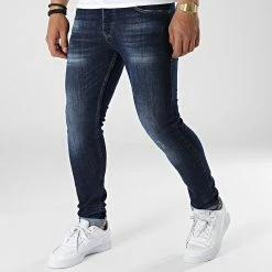 Vente flash ❤️ Jean Skinny 1171 Bleu Brut de Black Industry 👍