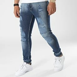 Meilleur prix 😍 Jean Skinny 170 Bleu Denim de Black Industry 😉