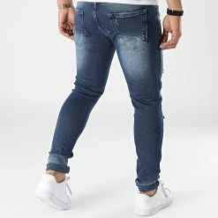 Meilleur prix 😍 Jean Skinny 170 Bleu Denim de Black Industry 😉 -Black Industry Soldes black industry 316552 170 20220426T154557 04