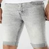 Tout neuf 🔔 Short Jean Skinny 4768 Gris Clair Chiné de Black Industry 🛒 2 Tout neuf 🔔 Short Jean Skinny 4768 Gris Clair Chiné de Black Industry 🛒 -Black Industry Soldes black industry 316610 4768 20220426T155133 01