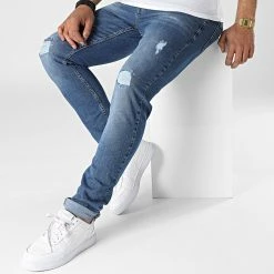 Budget 😉 Jean Slim 1168 Bleu Denim de Black Industry 🛒 -Black Industry Soldes black industry 316611 1168 20220426T154951 03