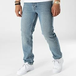 Le moins cher 💯 Jean Straight 1225 Bleu Denim de Black Industry 💯