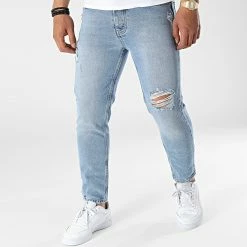 Promo ⭐ Jean Slim 1211 Bleu Wash de Black Industry 😍