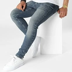 Sortie 🔔 Jean Slim 5494 Bleu Denim de Black Industry 🎉 -Black Industry Soldes black industry 317646 5494 20220429T160133 03