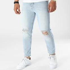 Budget 🔥 Jean Slim 1210 Bleu Wash de Black Industry ❤️