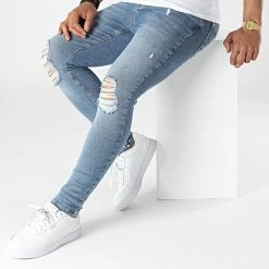 Acheter 😍 Jean Slim 5508 Bleu Denim de Black Industry 😀 -Black Industry Soldes black industry 317659 5508 20220429T155735 03