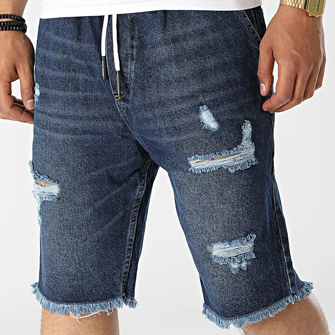 Grosses soldes 💯 Short Jean FR1228 Bleu Denim de Black Industry ✨ 3 Grosses soldes 💯 Short Jean FR1228 Bleu Denim de Black Industry ✨