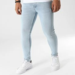 Meilleure vente ❤️ Jean Slim 222 Bleu Wash de Black Industry ✨