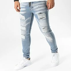 Acheter ❤️ Jean Slim 181 Bleu Wash de Black Industry 🧨