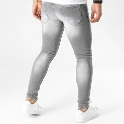 Budget 👍 Jean Slim 216 Gris de Black Industry 💯 -Black Industry Soldes black industry 324100 216 GRAY 20220621T120329 04
