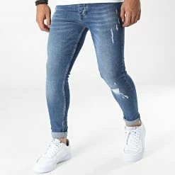 Top 10 👍 Jean Skinny 8000 Bleu Denim de Black Industry 🧨