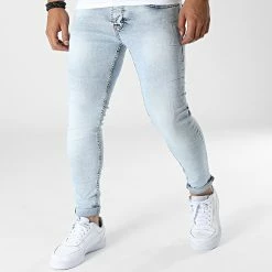 Remise 😉 Jean Skinny 187 Bleu Wash de Black Industry 🎁