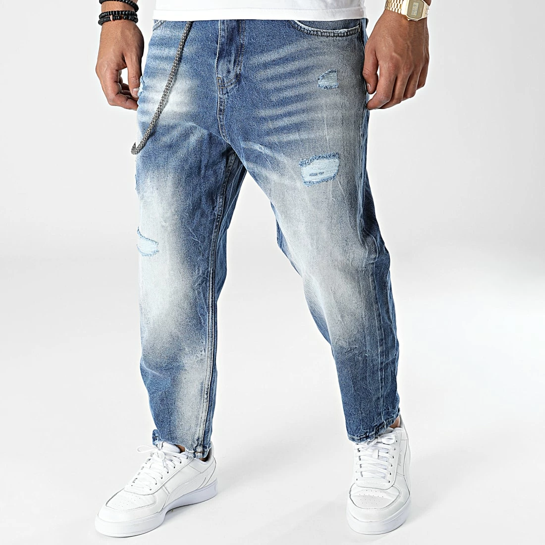 Le moins cher 👏 Jean 8004 Bleu Wash de Black Industry 🥰 3 Le moins cher 👏 Jean 8004 Bleu Wash de Black Industry 🥰