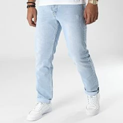 Le moins cher ✔️ Jean 1219 Bleu Wash de Black Industry 🤩