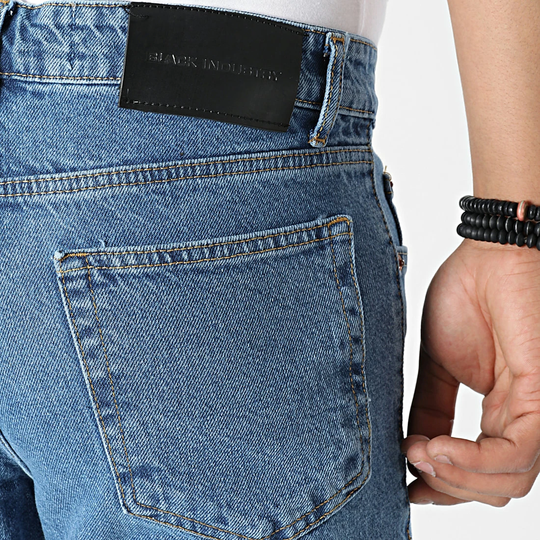 Meilleur prix ⌛ Jean 1221 Bleu Denim de Black Industry ✨ 4 Meilleur prix ⌛ Jean 1221 Bleu Denim de Black Industry ✨ – Image 2