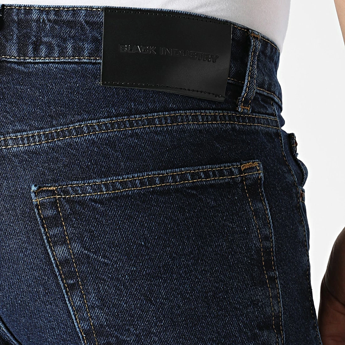 Meilleur prix 😀 Jean Regular 1220 Bleu Brut de Black Industry 😍 4 Meilleur prix 😀 Jean Regular 1220 Bleu Brut de Black Industry 😍 – Image 2