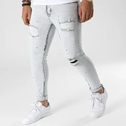 Meilleur prix 🎉 Jean Skinny 238 Bleu Wash de Black Industry ✔️