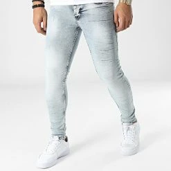 Grosses soldes ✔️ Jean Skinny 241 Bleu Wash de Black Industry 👍