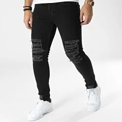 Coupon 😉 Jean Skinny 250 Noir de Black Industry ✔️