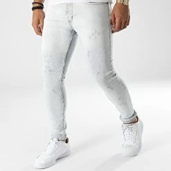 Vente flash 👏 Jean Skinny 256 Bleu Wash de Black Industry 🥰