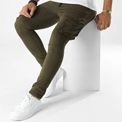 Offres 🎉 Pantalon Cargo 467 Vert Kaki de Black Industry ❤️ -Black Industry Soldes black industry 342856 467 3 20221017T150250 03