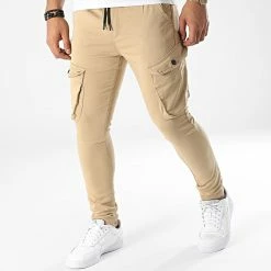 Grosses soldes 😍 Pantalon Cargo 467 Camel de Black Industry ⭐