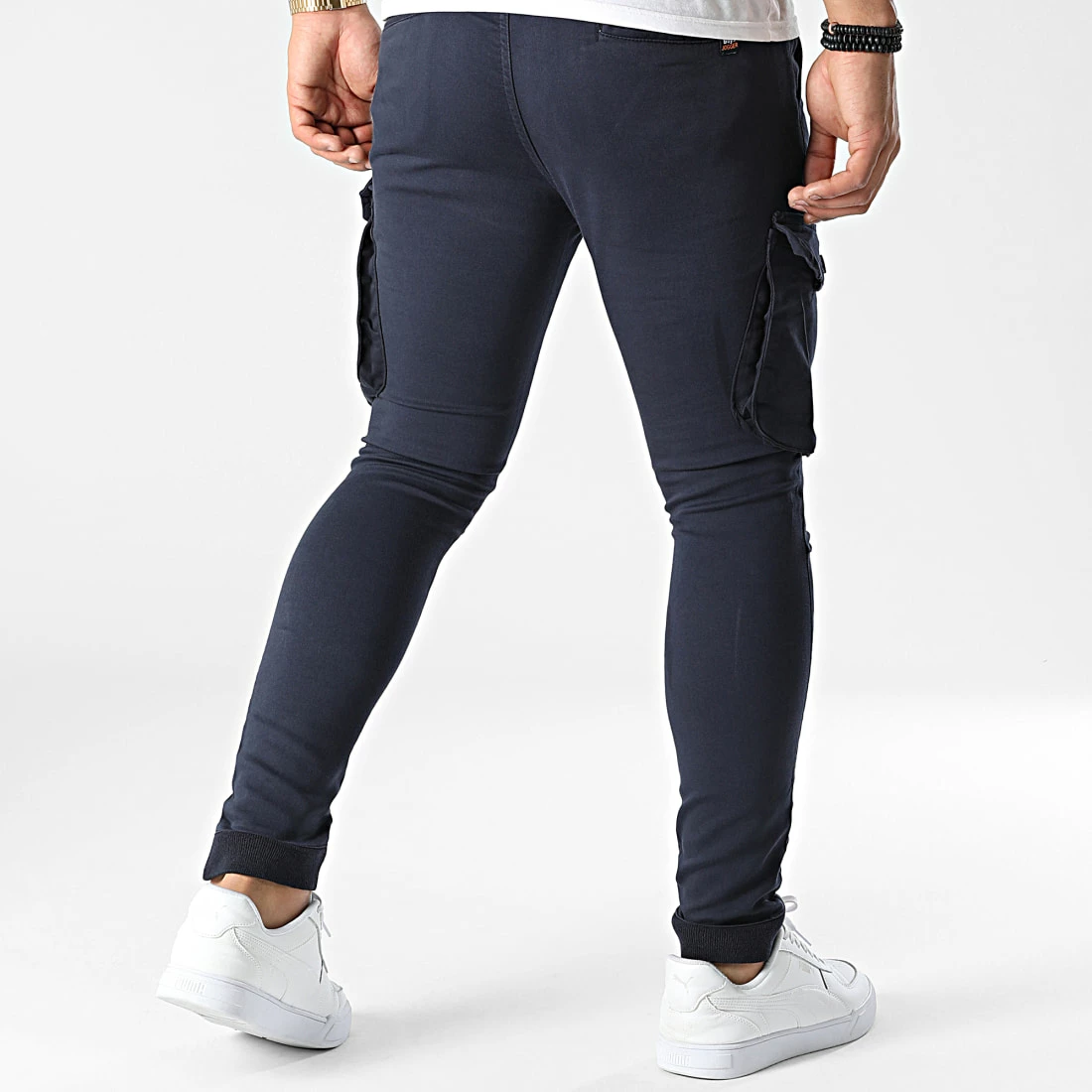 Meilleure vente 🥰 Pantalon Cargo 467 Bleu Marine de Black Industry 🤩 6 Meilleure vente 🥰 Pantalon Cargo 467 Bleu Marine de Black Industry 🤩 – Image 4