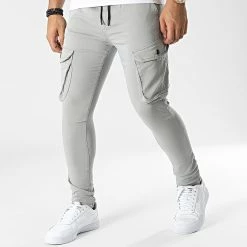 Nouveau 🥰 Pantalon Cargo 467 Gris de Black Industry 🥰
