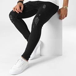 Coupon 🛒 Jean Skinny 249 Noir de Black Industry 😍 -Black Industry Soldes black industry 342911 249 20221017T151831 03