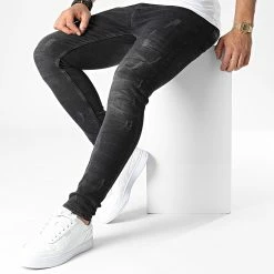 Acheter ✔️ Jean Skinny 259 Noir de Black Industry 🔥 -Black Industry Soldes black industry 342915 259 20221021T161826 03