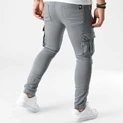 Remise 🔔 Pantalon Cargo 0466 Gris de Black Industry ✔️ -Black Industry Soldes black industry 344667 0466 R2 20221021T160727 04