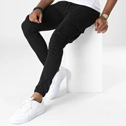 De gros 🤩 Pantalon Cargo 0466 Noir de Black Industry ✔️ -Black Industry Soldes black industry 344668 0466 R1 20221027T162129 03