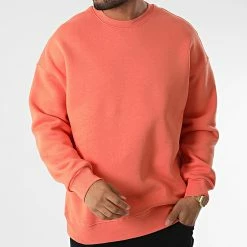 Meilleur prix ❤️ Sweat Crewneck 8000 Saumon de Black Industry 😀 -Black Industry Soldes black industry 348486 8000 R 3 20221125T145933 03