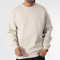 Acheter 🧨 Sweat Crewneck 8000 Beige de Black Industry 💯