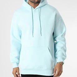 Offres ✨ Sweat Capuche 8001 Bleu Clair de Black Industry 👏