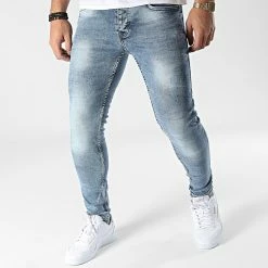 Promo 🔥 Jean Skinny 264 Bleu Denim de Black Industry 🛒
